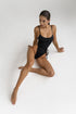AIRRA Nissi Swimsuit Ribbed Black
