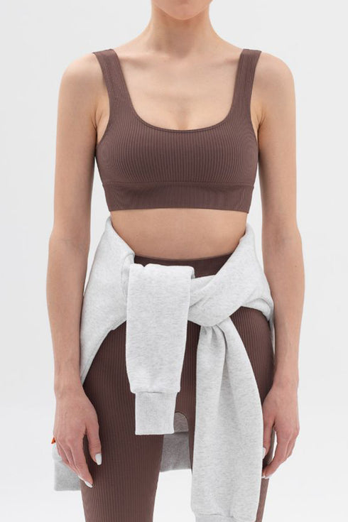 Basic Ribbed Top Coffee