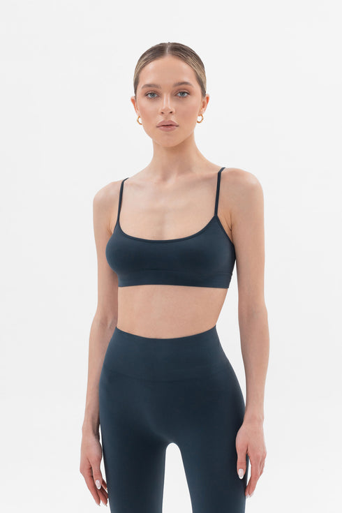 Basic Minimal Top Deep Blue