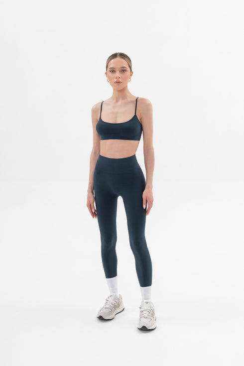 Basic Leggings Deep Blue