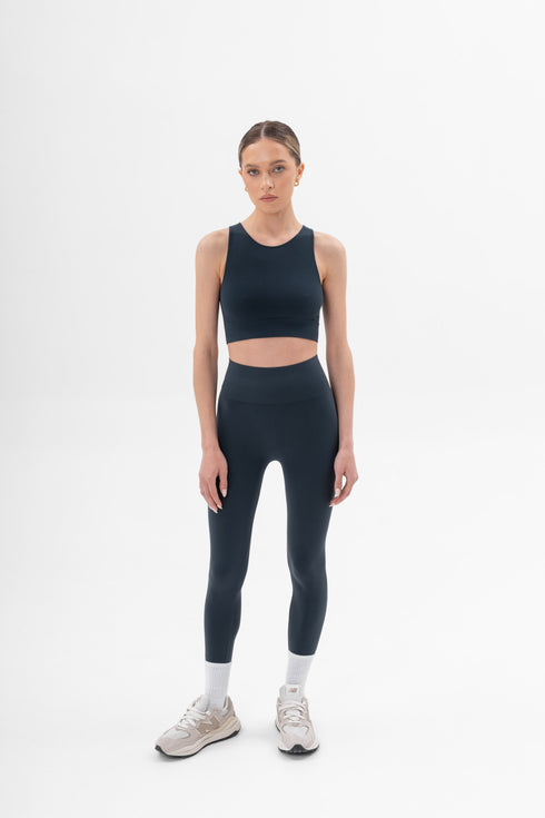 Basic Leggings Deep Blue