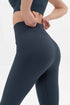 Basic Ribbed Leggings Deep Blue