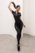 Pandora Jumpsuit Black Skin
